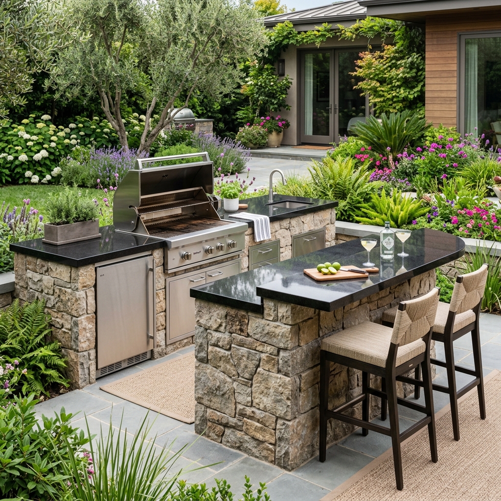 Outdoor kitchen
