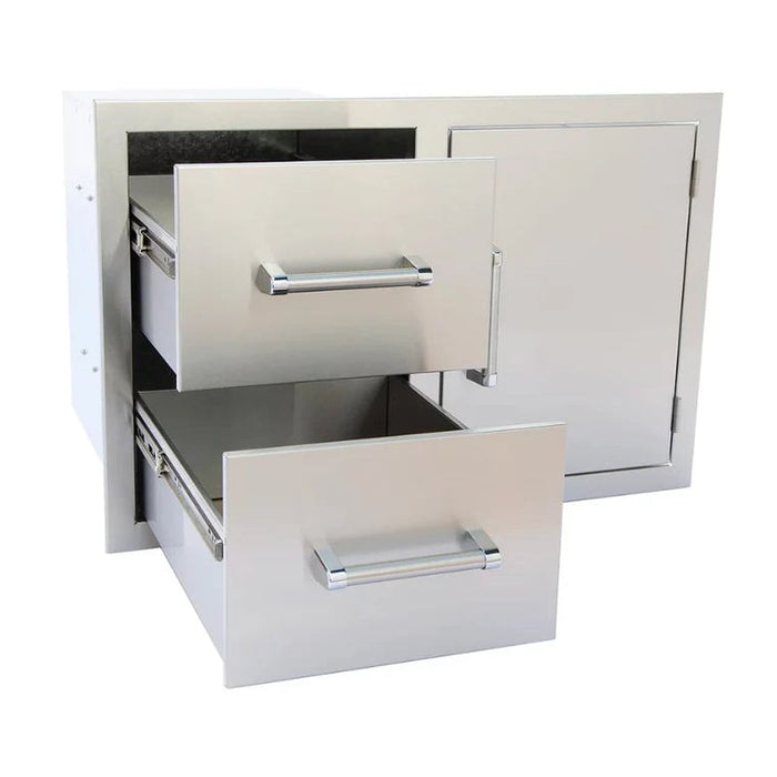 Two Drawer / Door Combo
