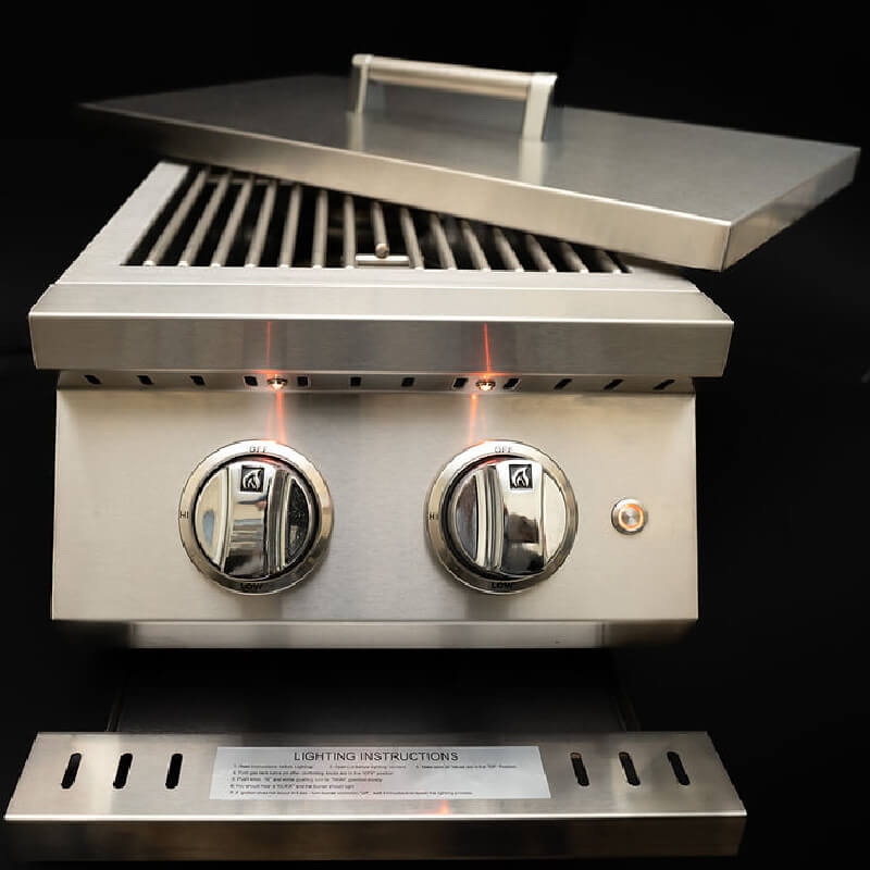 Professional Double Side Burner